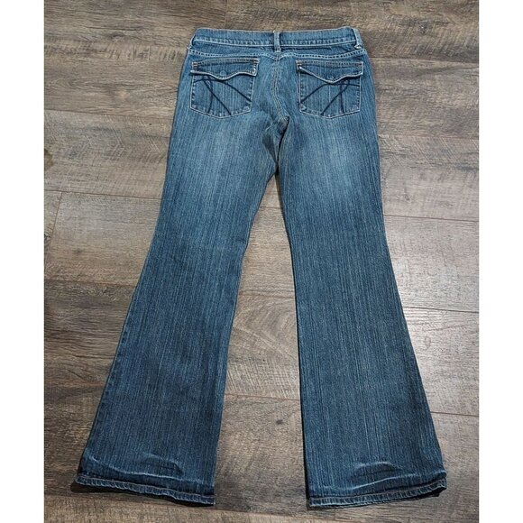 NY&C Brand Women's Flare Jeans Size 8 Wash Denim - Picture 3 of 14